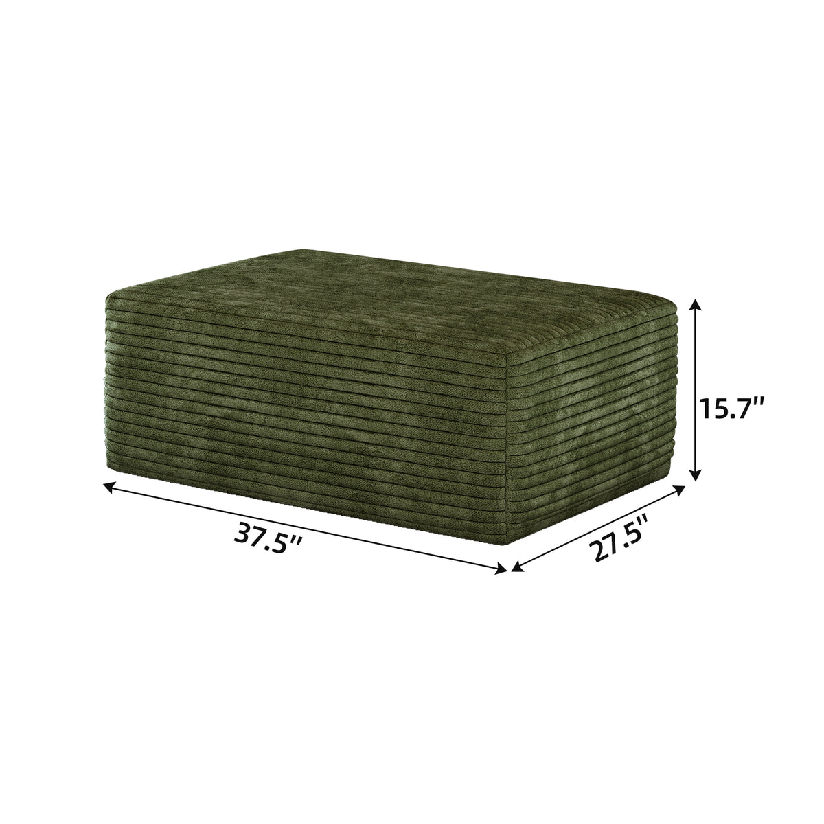 Sofa Ottoman, No Assembly Required