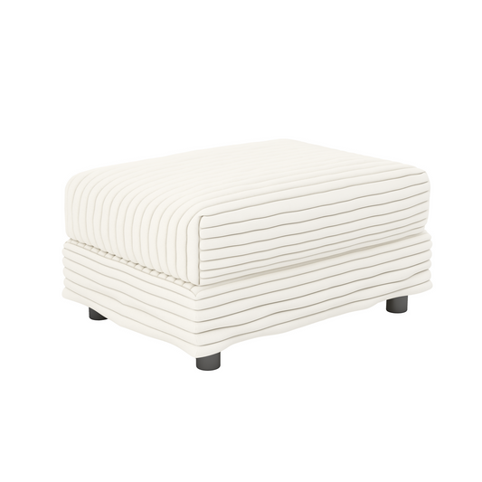Plush Corduroy Ottoman for 2-Seater, 3-Seater & 4-Seater Sofas