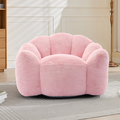 Lotus Compression Bean Bag Sofa with Pull Ring, Easy to Move