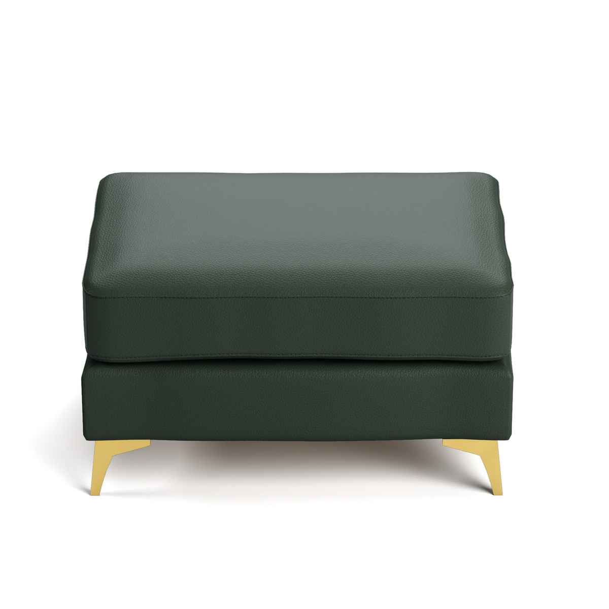 6 Pillows Light Luxury Chesterfield Sofa, Faux Leather, Thin Metal Legs, Metal Trim Armrests & Button Tufting