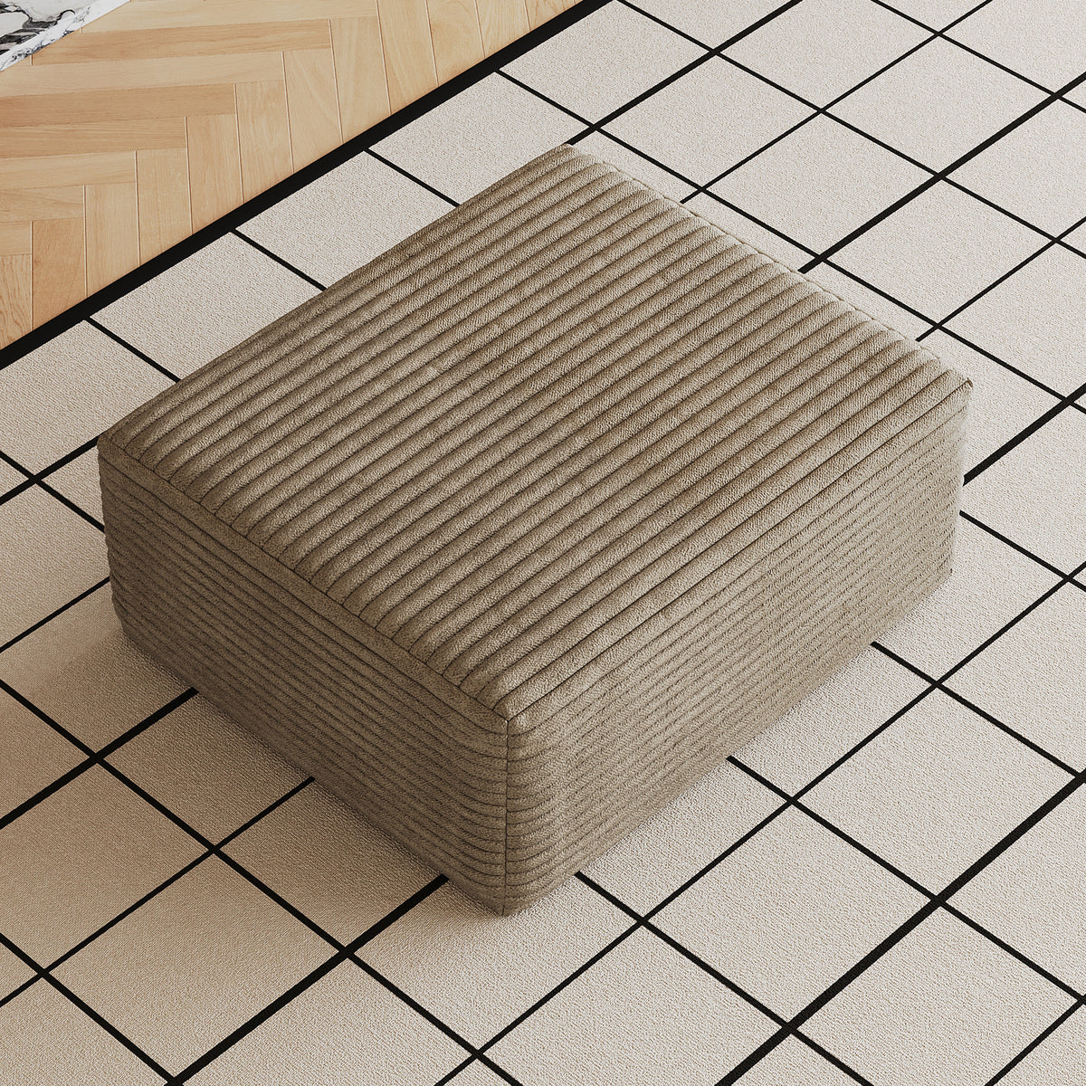Sofa Ottoman, No Assembly Required