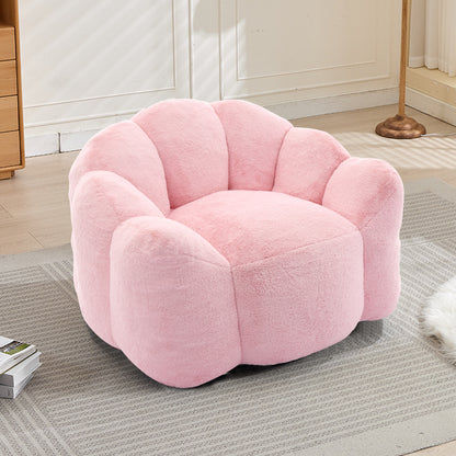 Lotus Compression Bean Bag Sofa with Pull Ring, Easy to Move