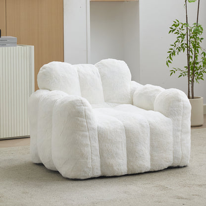 Adult Lotus Bean Bag Sofa, No Assembly, for Living Room & Bedroom