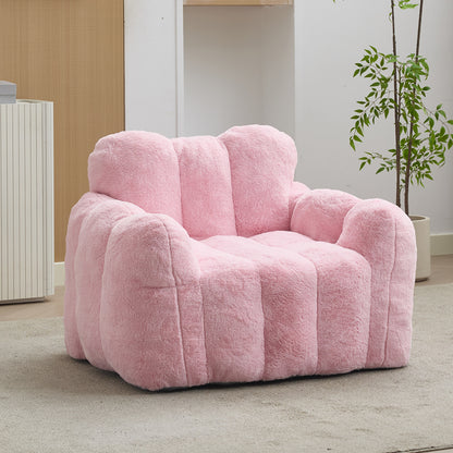 Adult Lotus Bean Bag Sofa, No Assembly, for Living Room & Bedroom