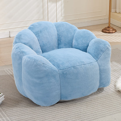 Lotus Compression Bean Bag Sofa with Pull Ring, Easy to Move