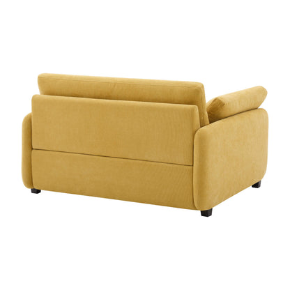 50×43" Oversized Chenille Single Sofa Chair, Wide Deep Seat Armchair with Pillows