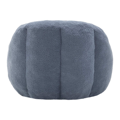 1-Seater Tufted Bean Bag Chair with Memory Foam, Soft & Cozy Lounge Sofa