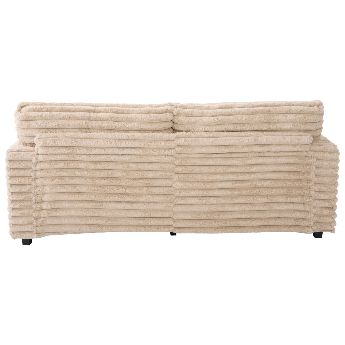82" Oversized Double Chaise Lounge Sofa Bed with USB Ports & Cup Holders