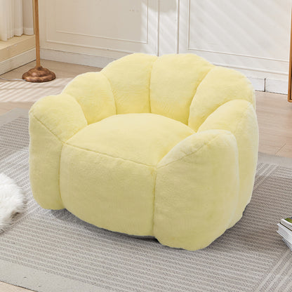 Lotus Compression Bean Bag Sofa with Pull Ring, Easy to Move