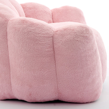 Lotus Compression Bean Bag Sofa with Pull Ring, Easy to Move