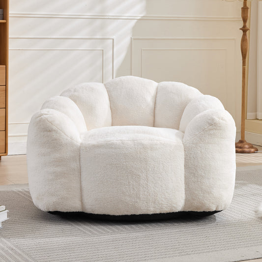 Lotus Compression Bean Bag Sofa with Pull Ring, Easy to Move