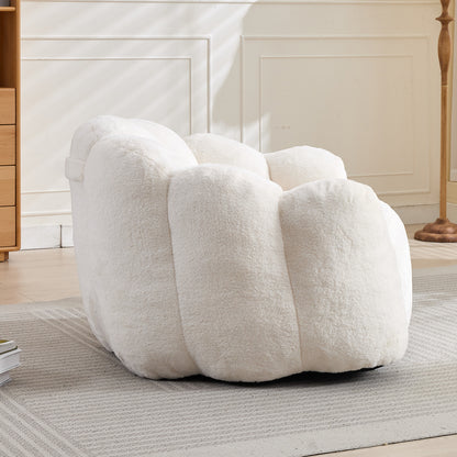 Lotus Compression Bean Bag Sofa with Pull Ring, Easy to Move