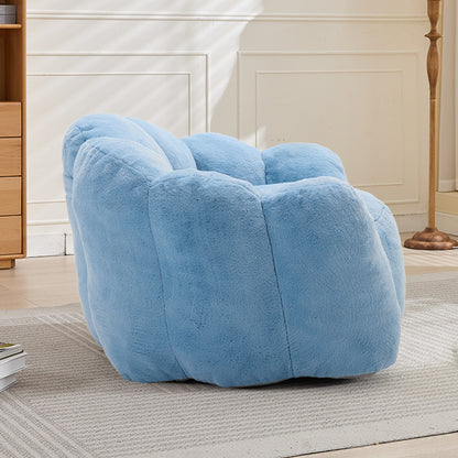 Lotus Compression Bean Bag Sofa with Pull Ring, Easy to Move