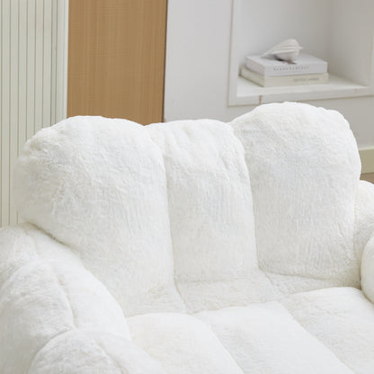 Adult Lotus Bean Bag Sofa, No Assembly, for Living Room & Bedroom