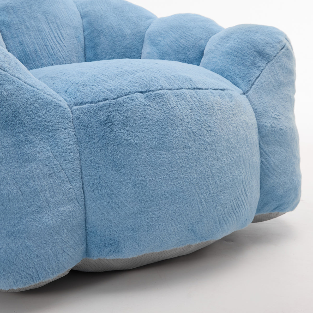 Lotus Compression Bean Bag Sofa with Pull Ring, Easy to Move