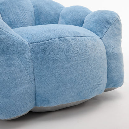 Lotus Compression Bean Bag Sofa with Pull Ring, Easy to Move
