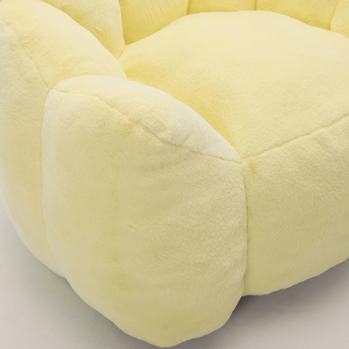 Lotus Compression Bean Bag Sofa with Pull Ring, Easy to Move