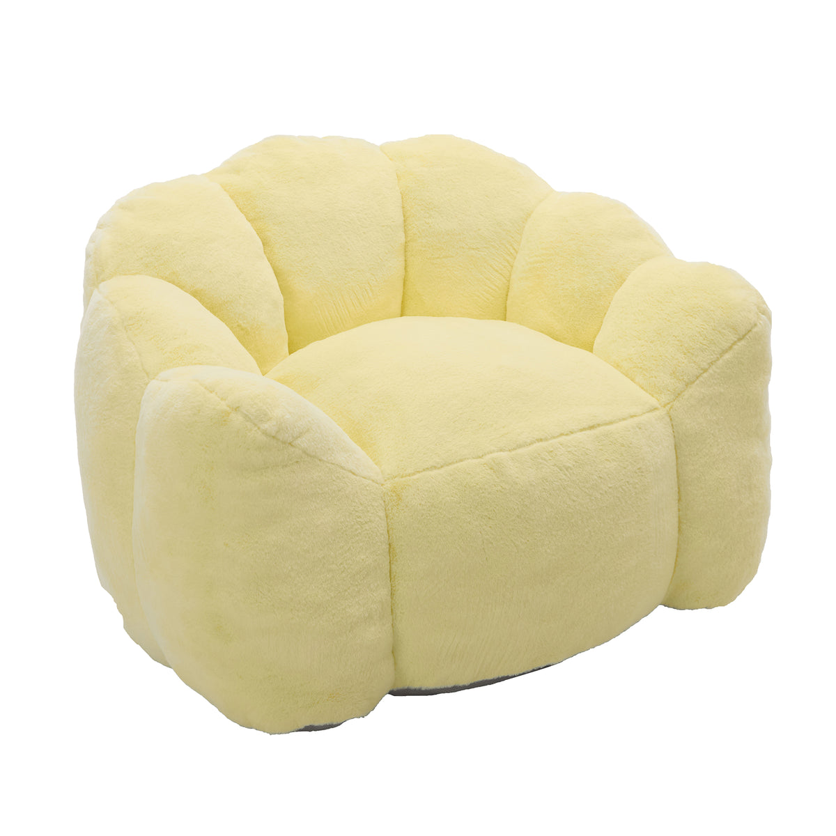 Lotus Compression Bean Bag Sofa with Pull Ring, Easy to Move