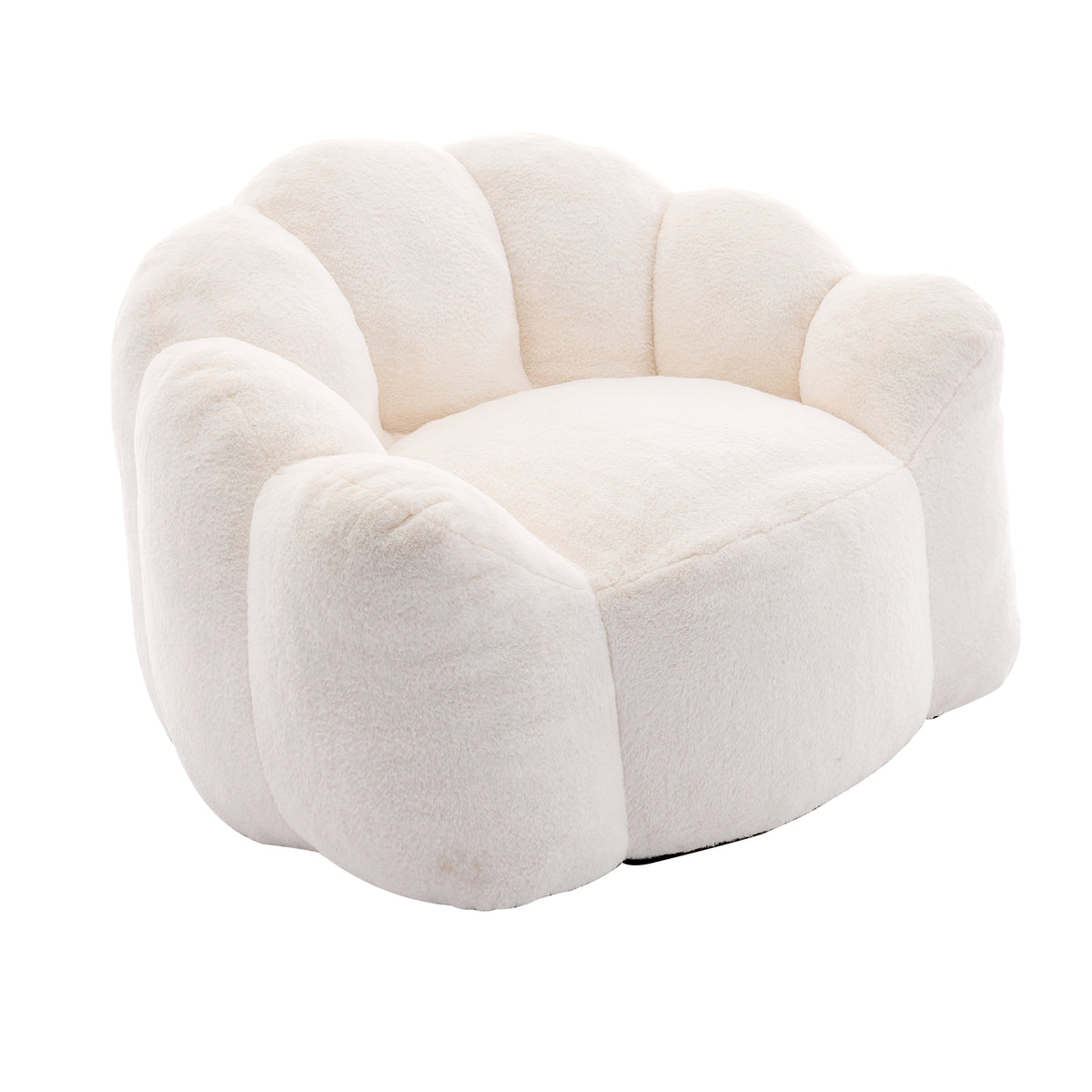 Lotus Compression Bean Bag Sofa with Pull Ring, Easy to Move