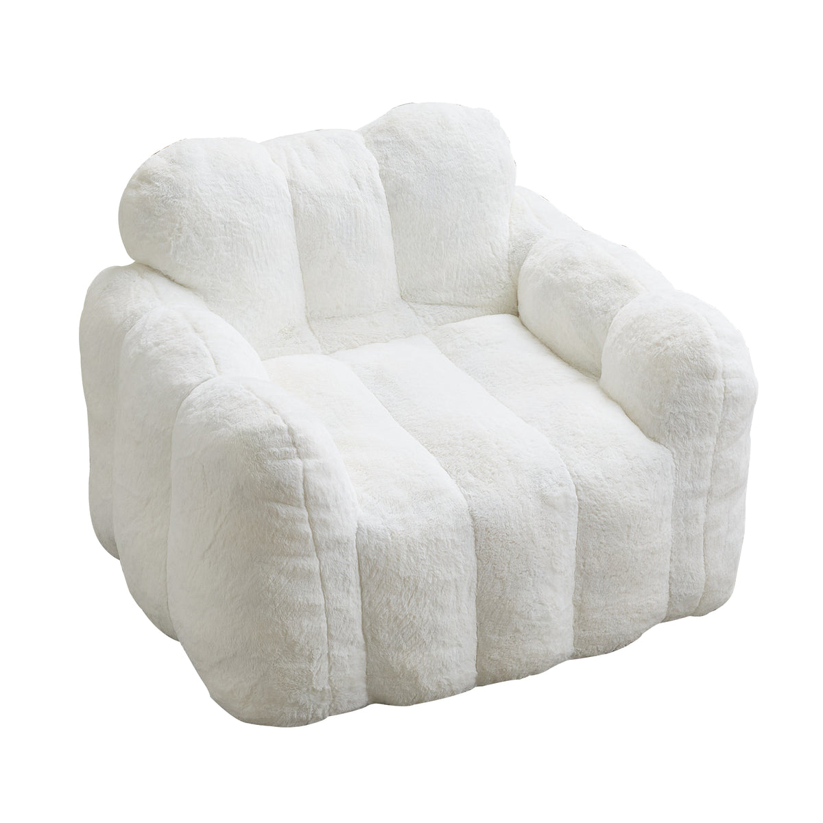 Adult Lotus Bean Bag Sofa, No Assembly, for Living Room & Bedroom