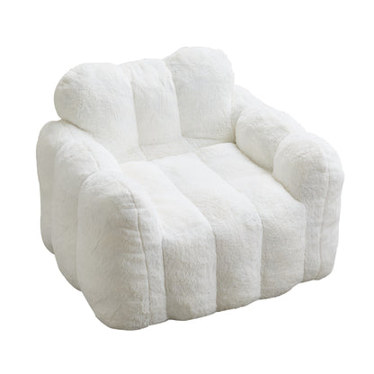 Adult Lotus Bean Bag Sofa, No Assembly, for Living Room & Bedroom