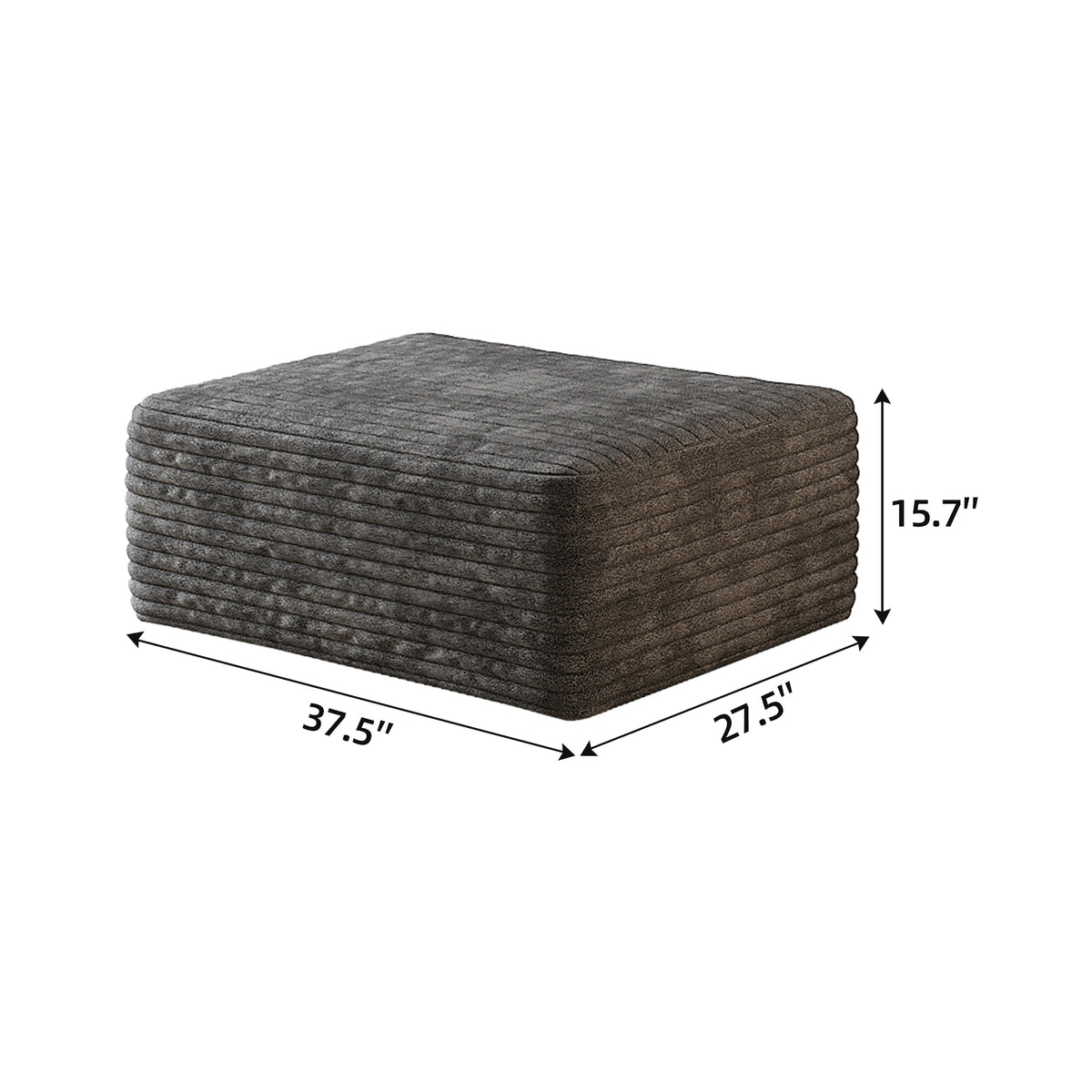 Sofa Ottoman, No Assembly Required
